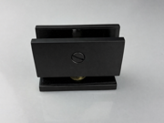 Glass Fix Shelf Bracket - Hole in Glass - Matt Black